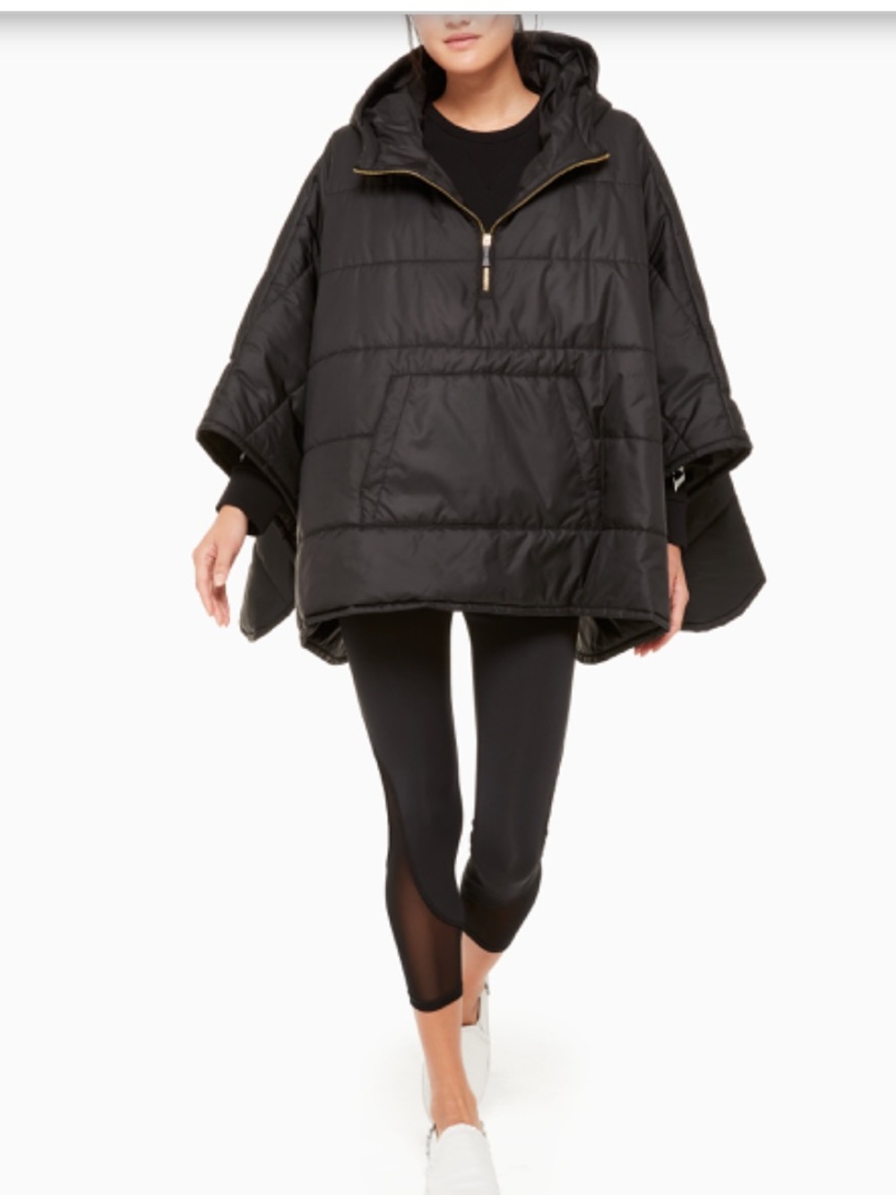 Kate Spade New York Quilted Poncho